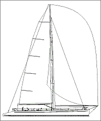 77 foot sail plan