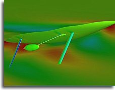 CAD generated flow model